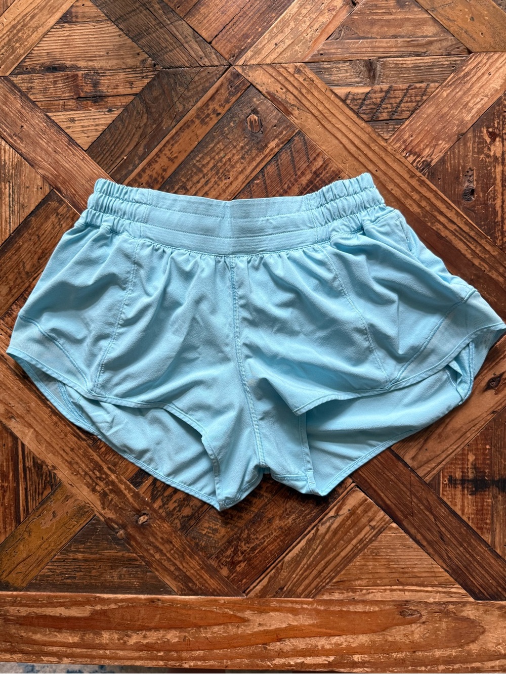 lululemon athletica Light Blue Women's Athletic Shorts